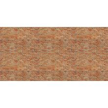 Red Exposed Brick Panoramic Wall Mural
