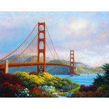 Morning At The Golden Gate Wallpaper Mural