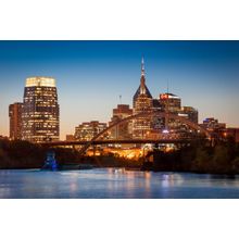 Nashville Skyline Wall Mural