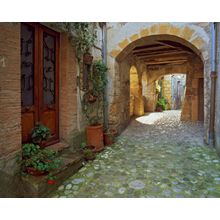 Cobblestone Passage, Tuscany Wall Mural