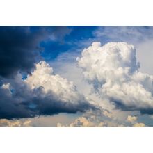 Huge Clouds Wall Mural