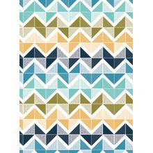 Geometric Zig Zag Pattern Wallpaper