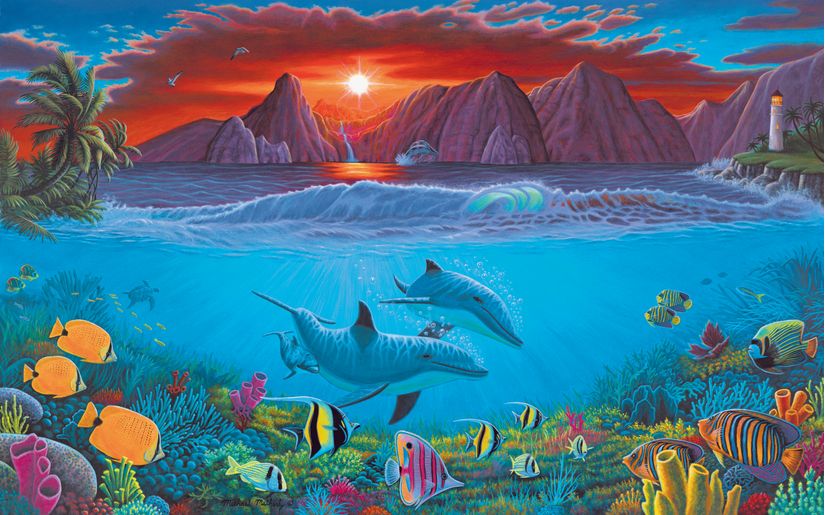 Friends Of The Sea Mural - Michael Matherly - Murals Your Way