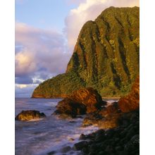 North Shore Sunset of Molokai, Hawaii Wall Mural