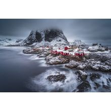 Winter Lofoten Islands Wall Mural