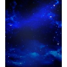 Blue Starry Sky Wall Mural