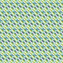 Petal and Plume - Drawn Mist Kiwi Wallpaper