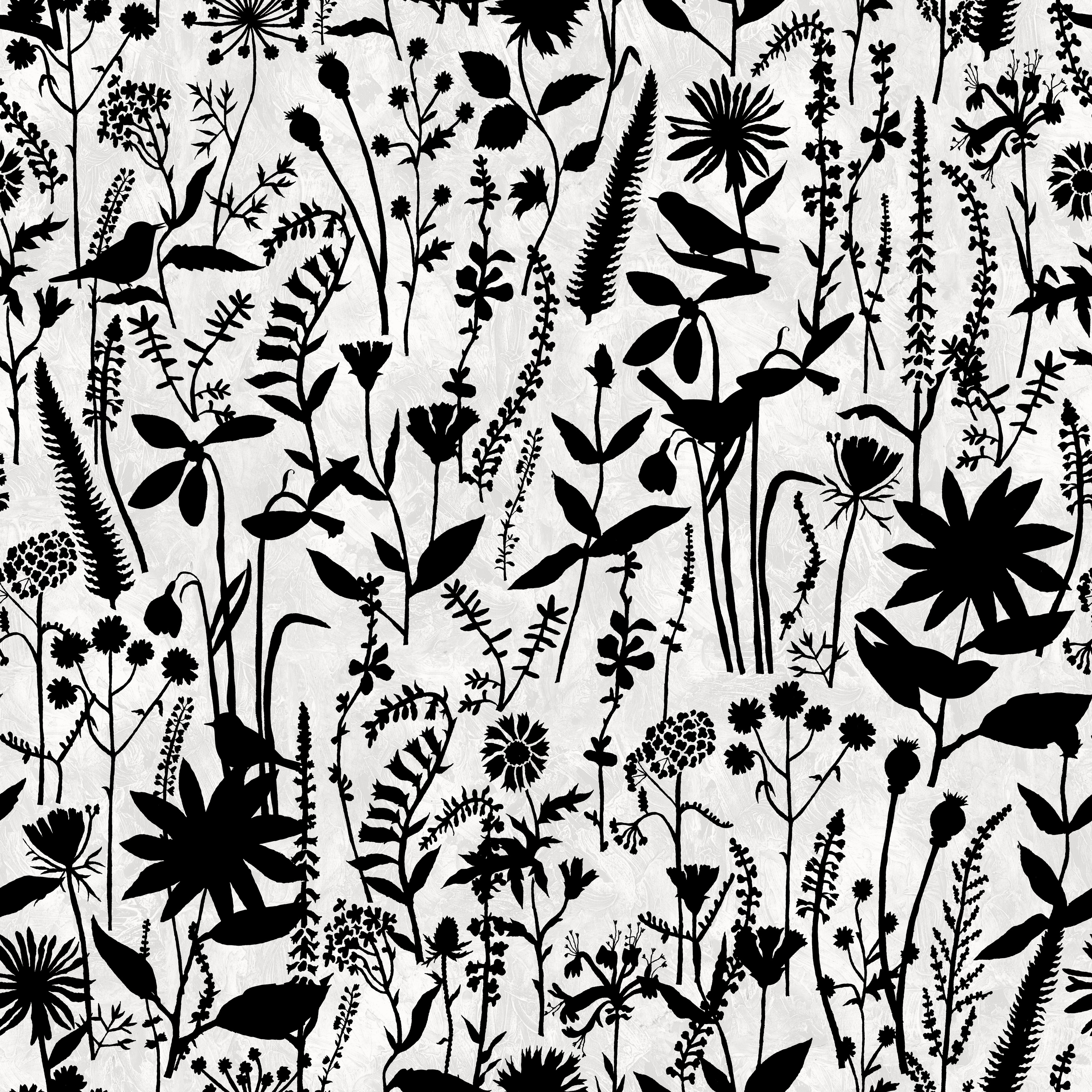 Wildflower Field Pattern 3 Wallpaper - Murals Your Way