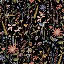 Wildflower Field Pattern 2 Wallpaper
