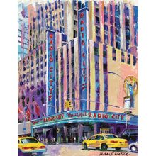 Radio City Music Hall Wall Mural