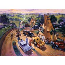 Sitting Bull's Fill Em Up Wall Mural