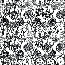 Garden Studies Pattern Wallpaper