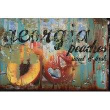 Georgia Peaches Wall Mural