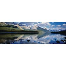 Maligne Lake Reflections Wall Mural