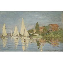 Regatta at Argenteuil  Wall Mural