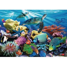 Reef Life Wallpaper Mural