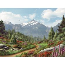 To The Mountain Wall Mural