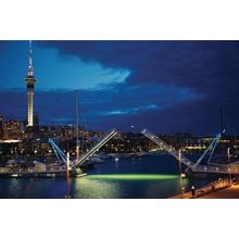 Wynyard Crossing Bridge And Skytower Wall Mural