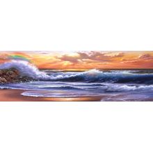 Sunset Wave 2 Wall Mural