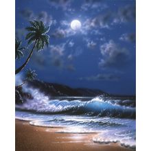 Aloha Moon Wall Mural