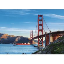 Golden Gate Bridge In The Morning Wall Mural