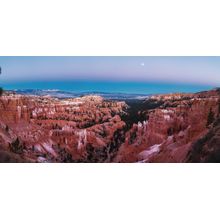 Moon Over Bryce Canyon Wall Mural