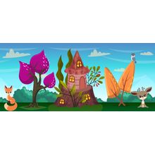 Woodland Creatures #2 Wall Mural