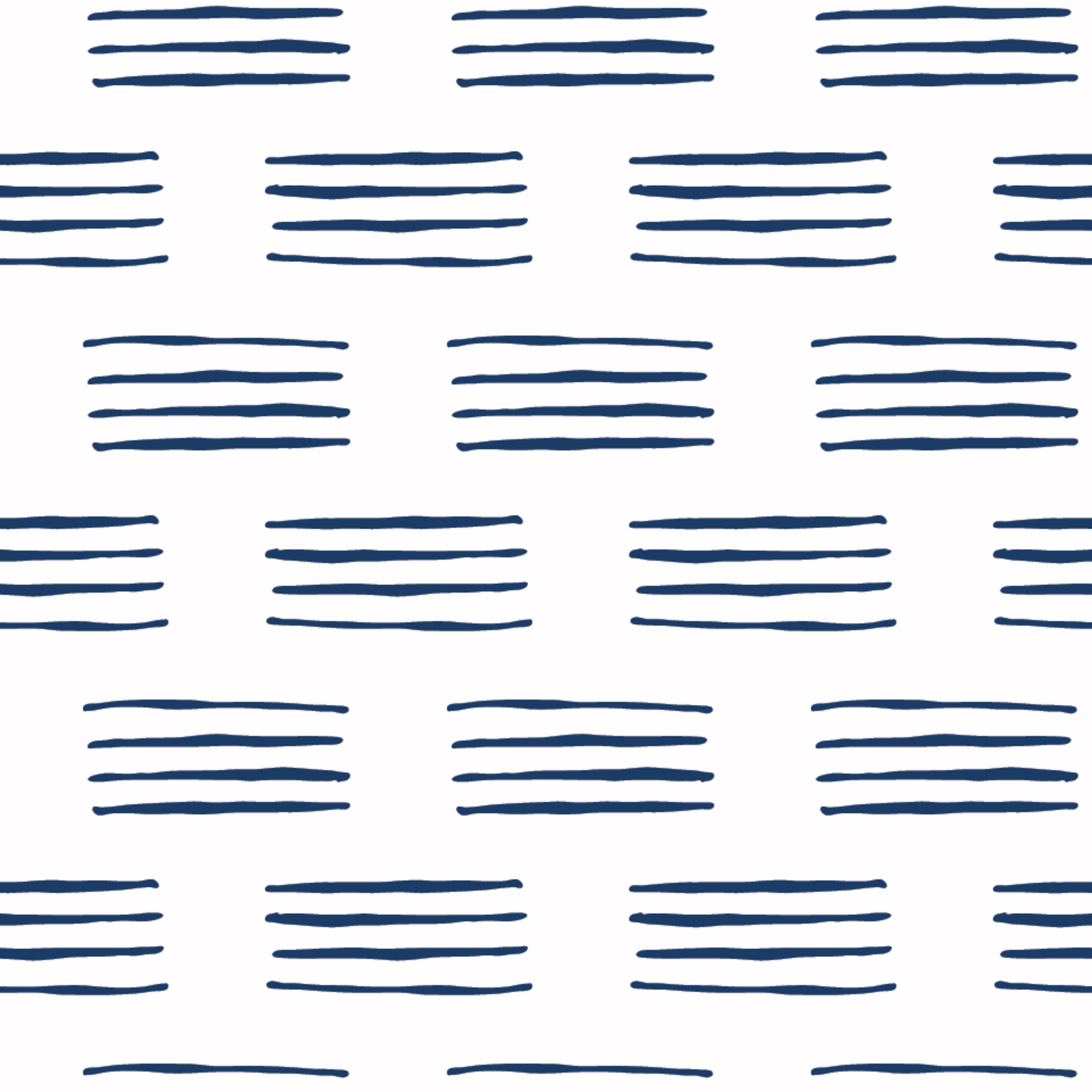 Blue And White Abstract Hand Drawn Pattern Wallpaper - Murals Your Way
