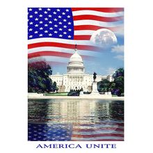 America Unite Wall Mural