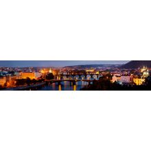 Prague at Dusk Wall Mural