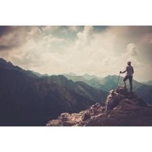 View From The Top Of The High Tatras Wall Mural