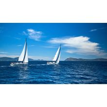 Speeding Sails Wall Mural