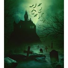 Halloween Castle Wall Mural