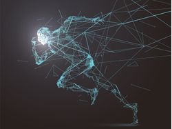 A-geometric-line-drawing-of-a-man-running