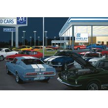 Village Ford Wall Mural