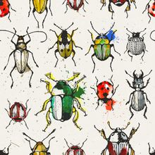 Colorfully Inked Beetle Wallpaper