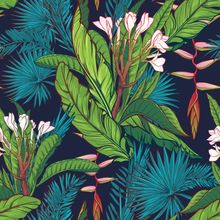 Tropical Jungle Print Wallpaper
