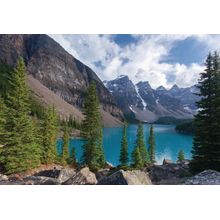 Moraine Lake and the Valley of the Ten Peaks, Banff National Park Wall Mural