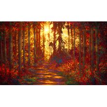 Autumn Forest Wall Mural