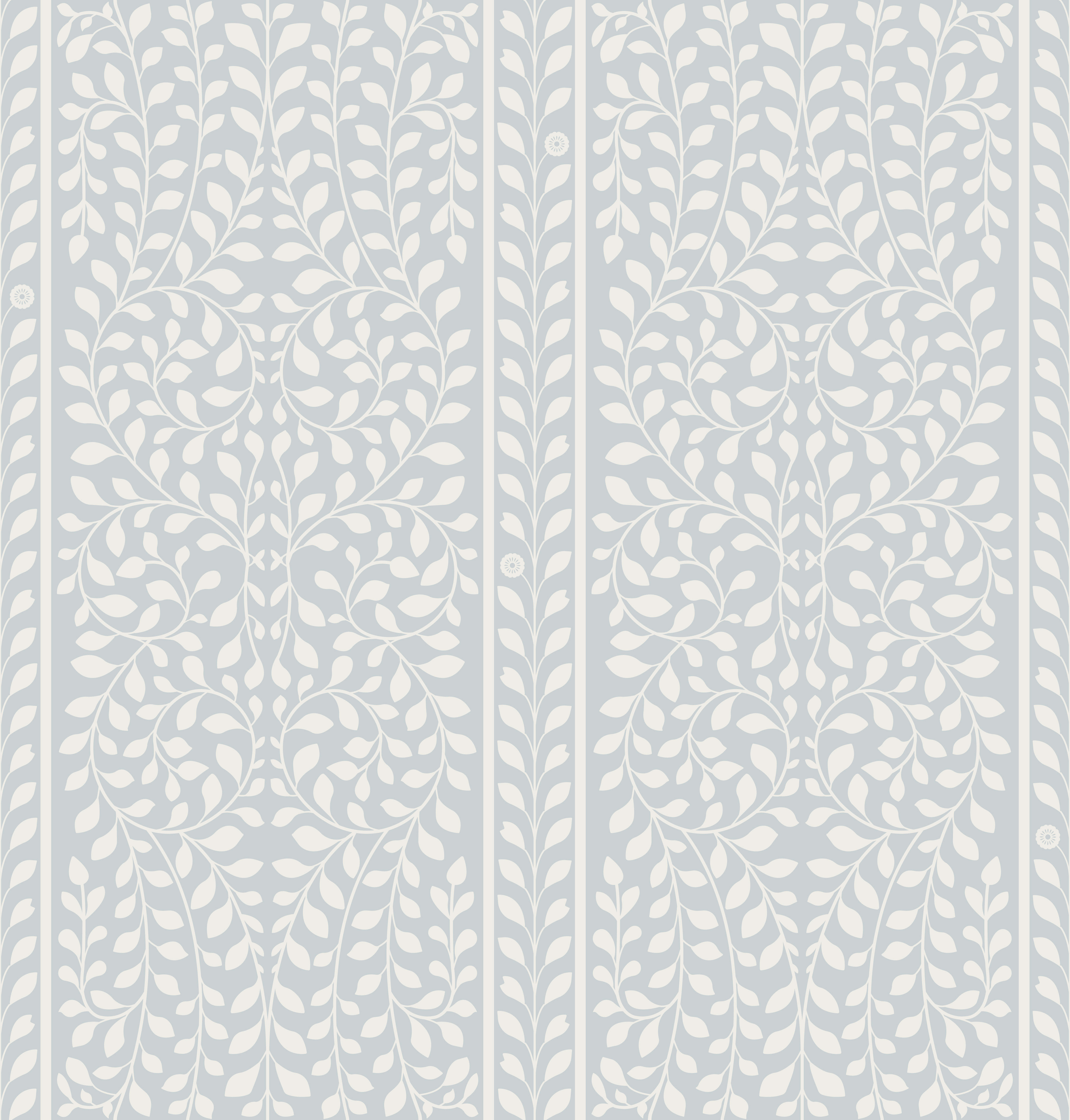 North Star Snowbound Pattern Wallpaper - Murals Your Way