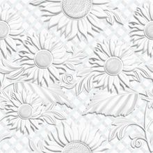 Ceramic Sunflower Pattern Wallpaper