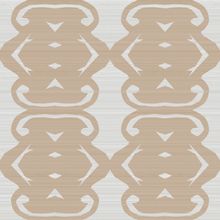Snow Antler Ice Crystal Forest Pattern Wallpaper