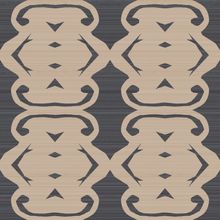 Iron Antler Ice Crystal Forest Pattern Wallpaper