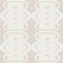 Snow Linen Ice Crystal Forest Pattern Wallpaper