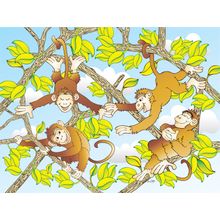 Monkeying Around Wall Mural