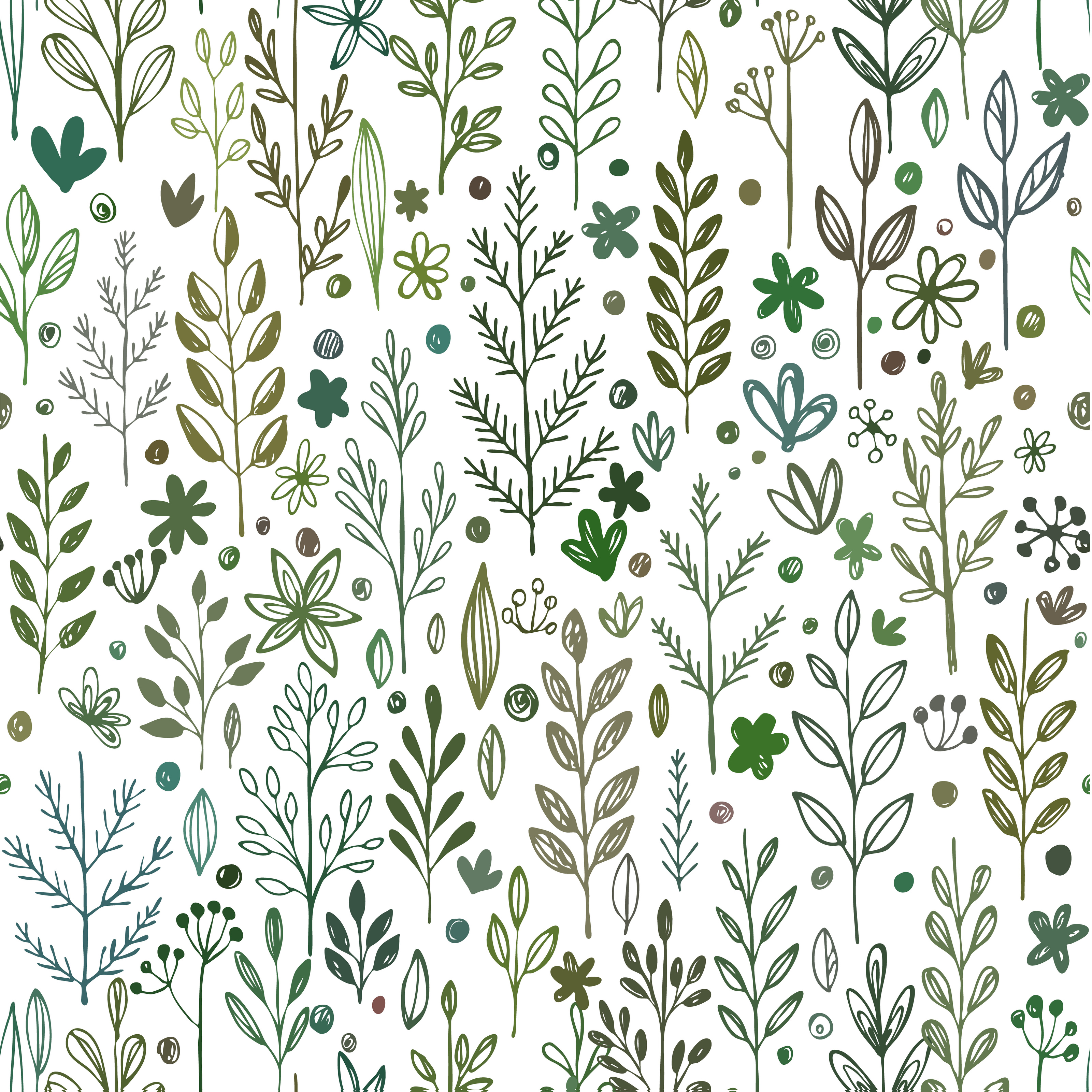 Spring Pattern Wallpaper - Murals Your Way