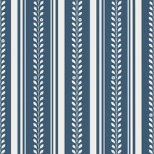 Indigo Batik Snowbound Inlay Proper Pattern Wallpaper