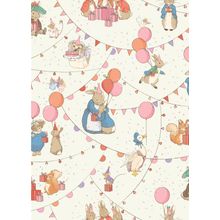 Party Time Bunting Pattern Wallpaper