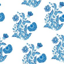 Hand Drawing Of Flowers Wallpaper