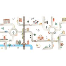 City of Vehicles Wall Mural